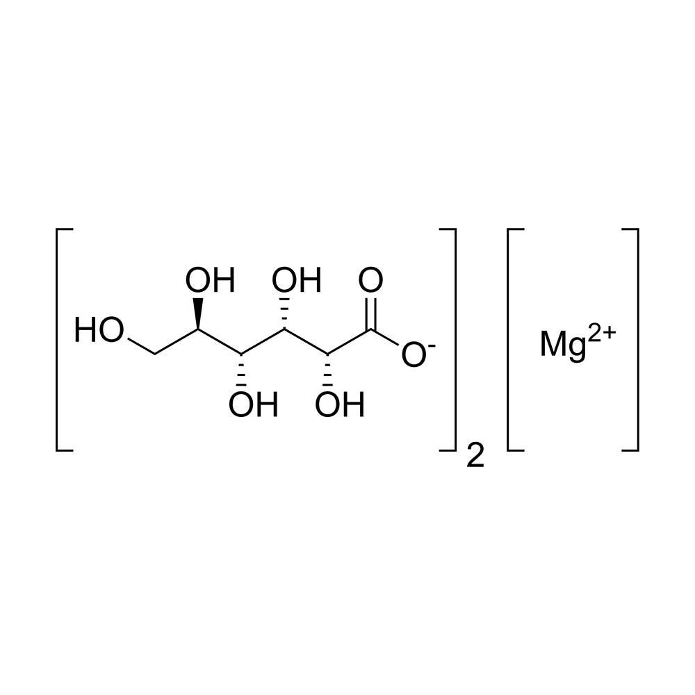 Fórmula química del gluconato de magnesio