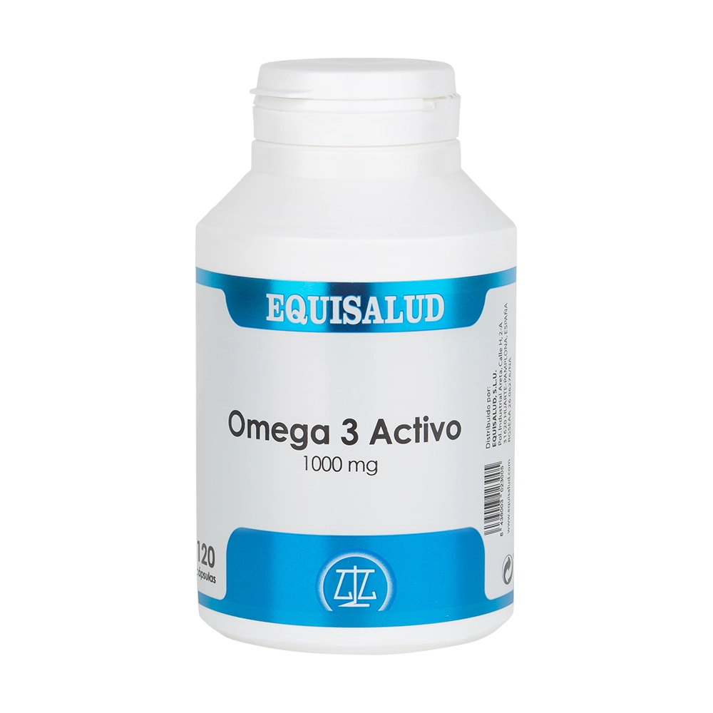 Omega 3 Activo, 120 cápsulas. Ácidos grasos