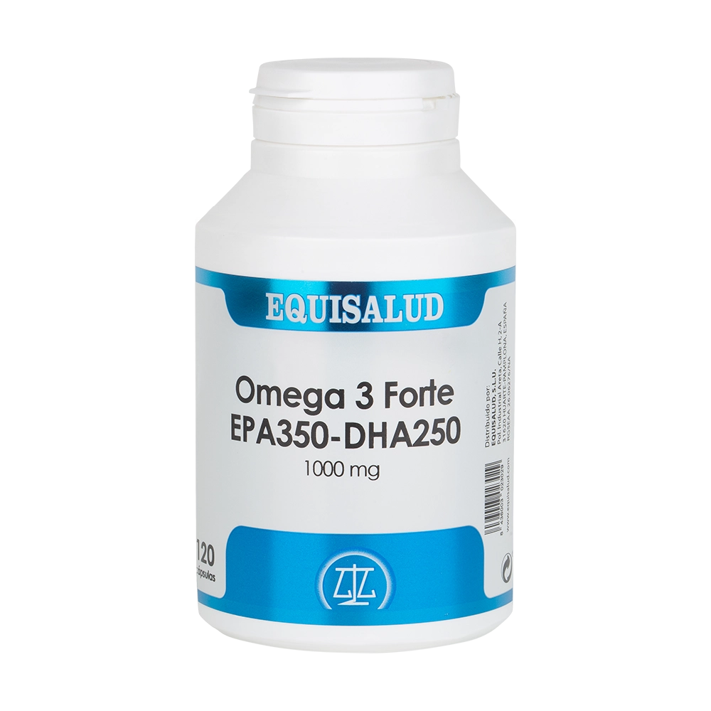 Omega 3 forte, 120 cápsulas. Ácidos grasos