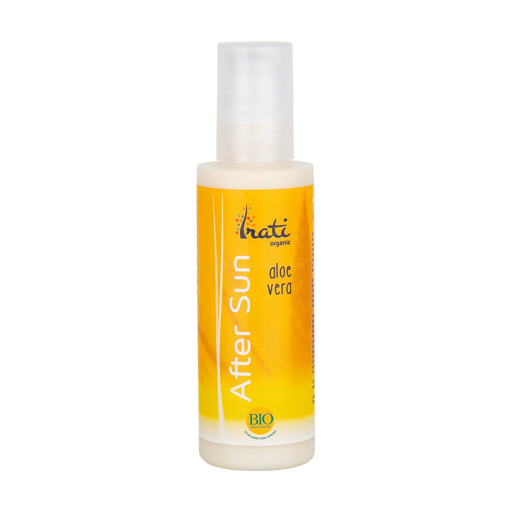 After Sun con Aloe vera envase de 200 mililitros de la línea Irati Organic, producto de Laboratorios Equisalud