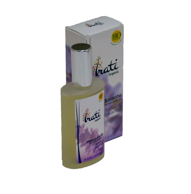 Desodorante salvia y lavanda