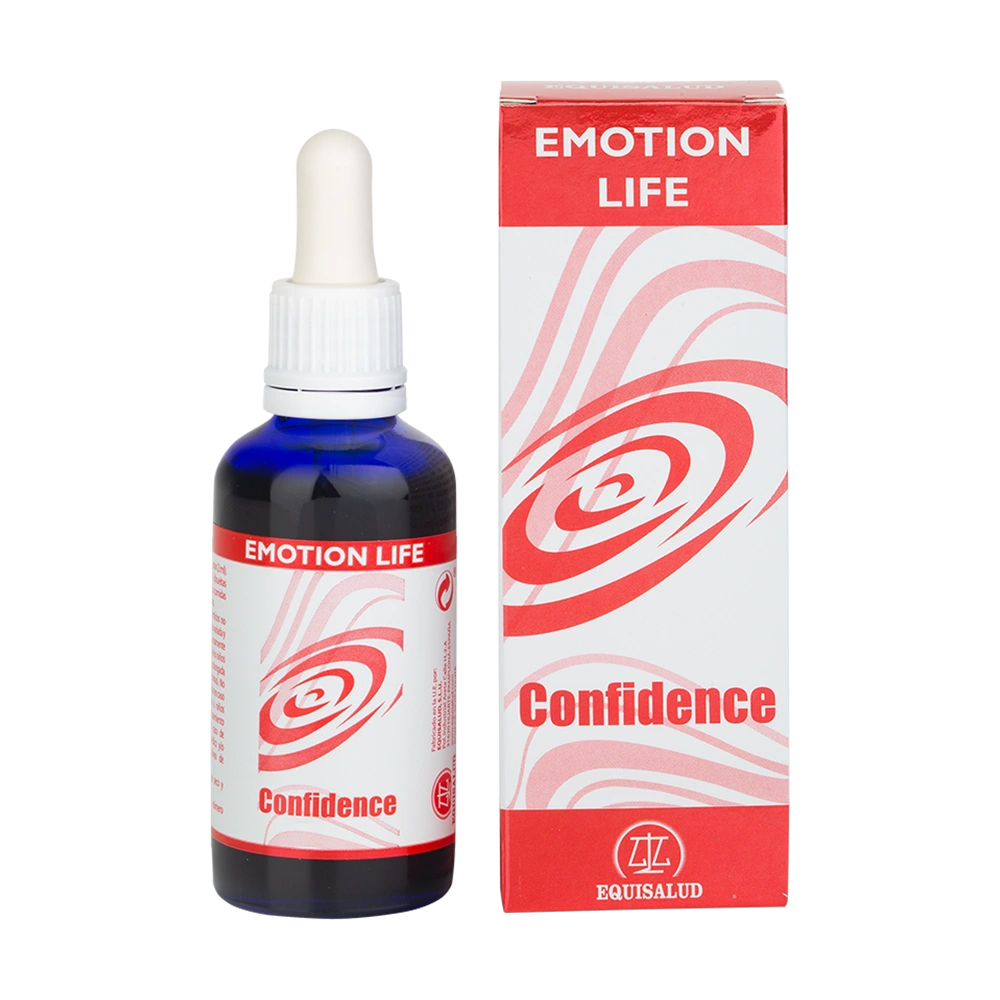 EmotionLife Confidence envase de 50 mililitros de la línea EmotionLife, producto de Laboratorios Equisalud