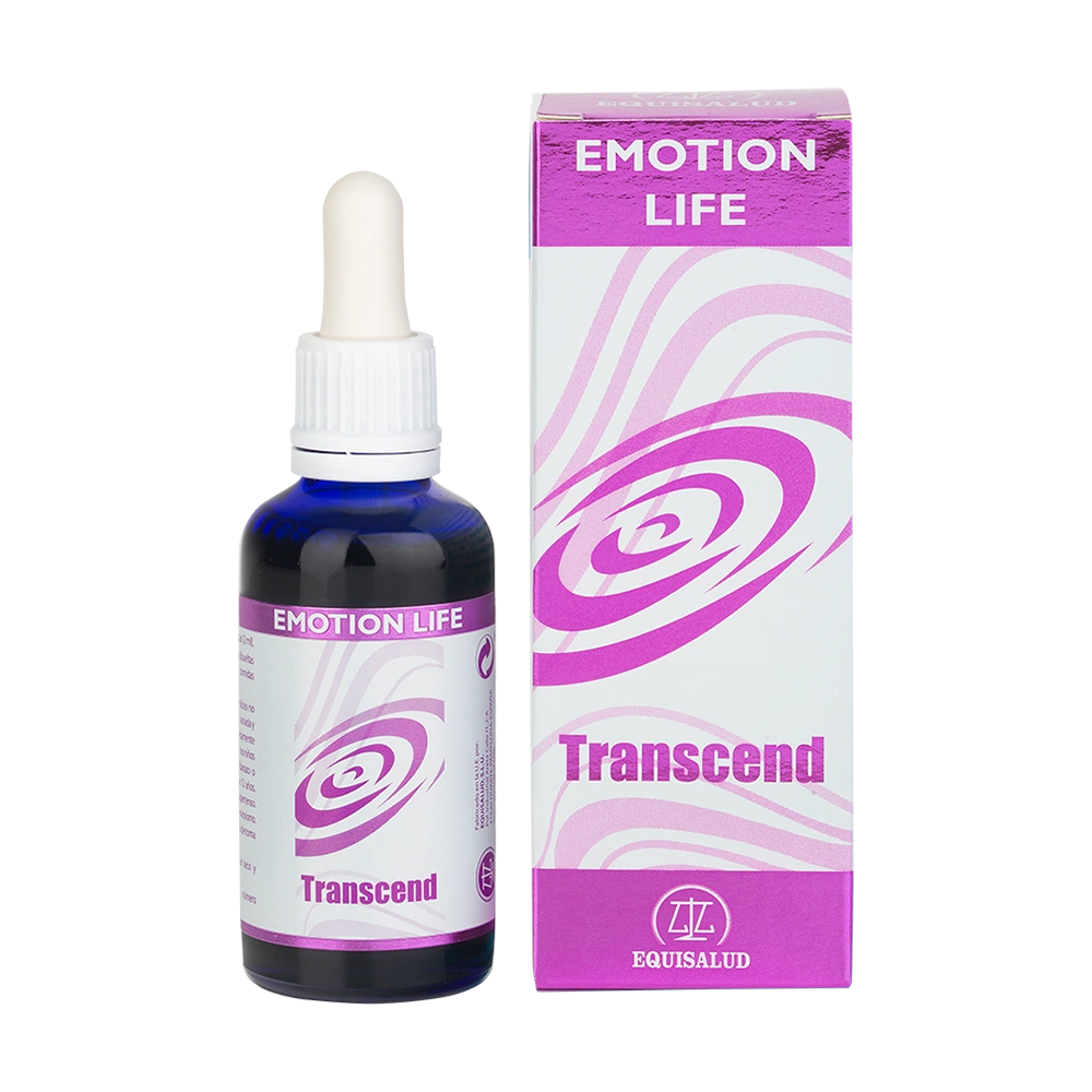 EmotionLife Transcend envase de 50 mililitros de la línea EmotionLife, producto de Laboratorios Equisalud