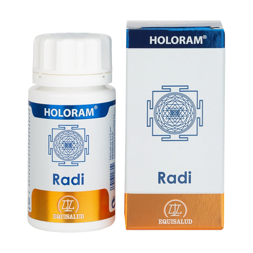 HoloRam Radi bote de 60 cápsulas producto de Laboratorios Equisalud