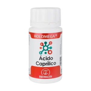 Holomega ácido caprílico bote de 50 cápsulas producto de Laboratorios Equisalud