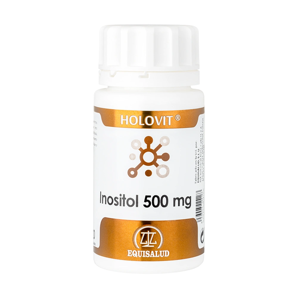 Holovit Inositol bote de 50 cápsulas de la línea Holovit, producto de Laboratorios Equisalud