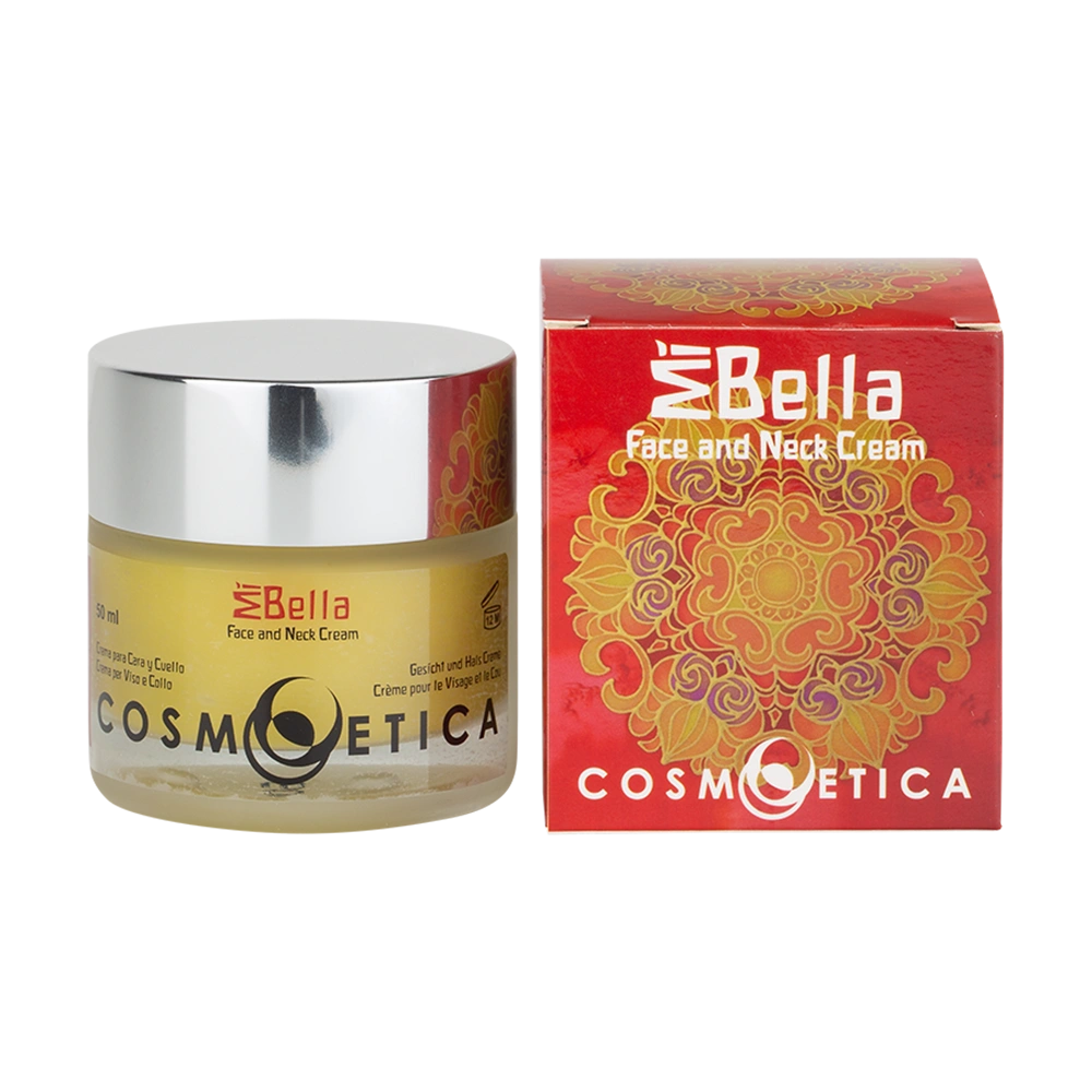 MiBella Crema producto de Cosmoética, marca de cosmética natural de Laboratorios Equsialud