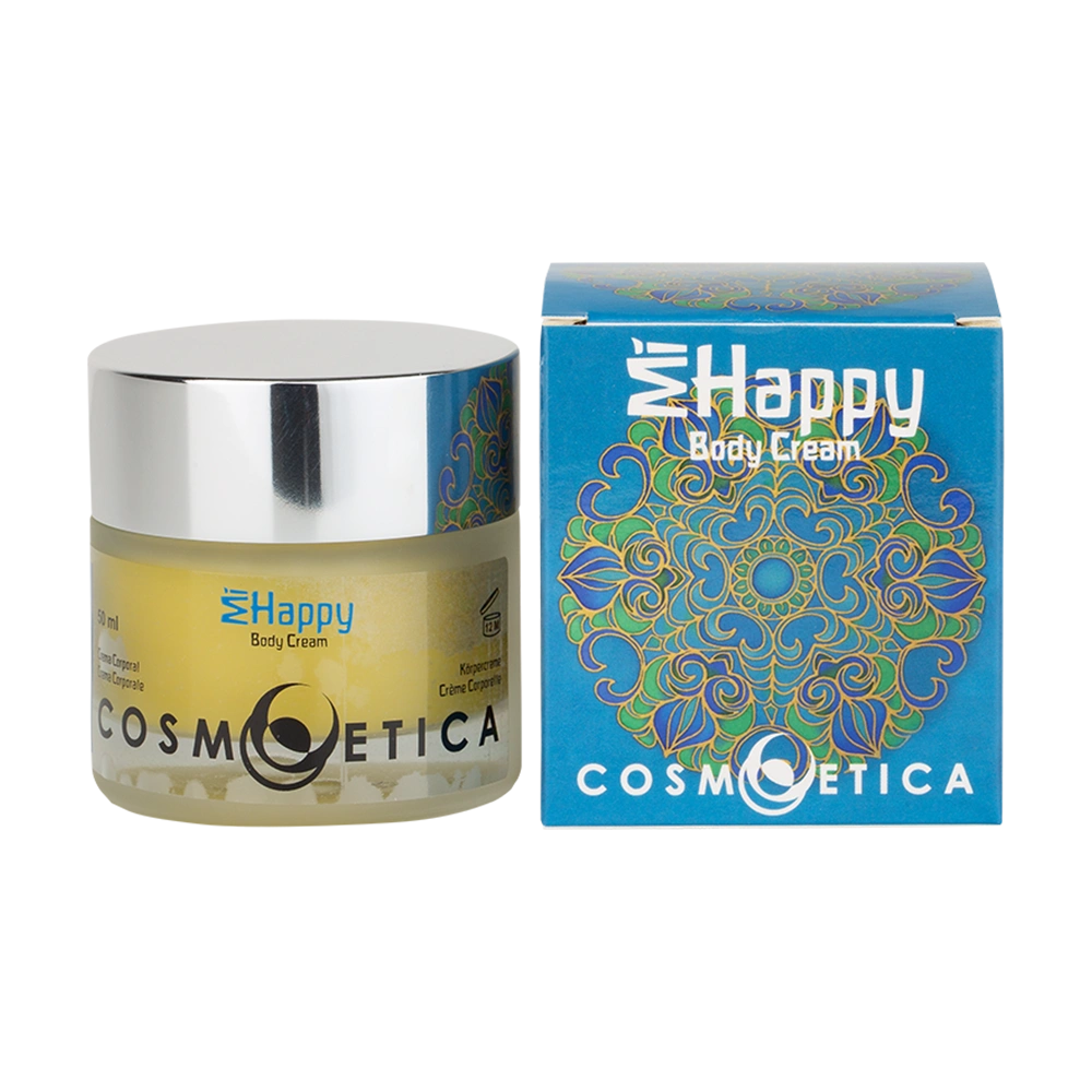 MiHappy crema producto de Cosmoética, marca de cosmética natural de Laboratorios Equsialud