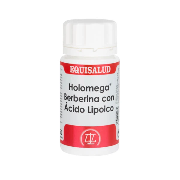 Holomega berberina con ácido lipoico 50 cápsulas