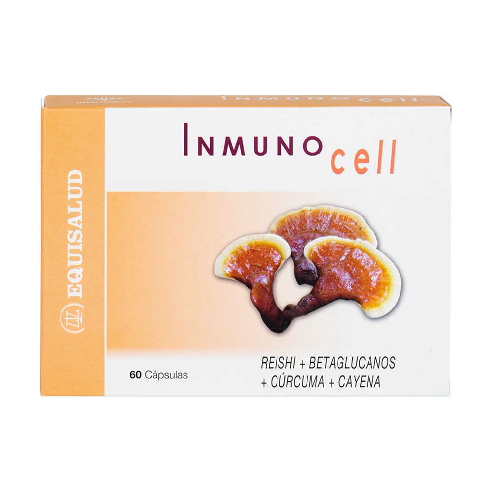 Inmunocell caja de 60 cápsulas de la línea Internature, producto de Laboratorios Equisalud