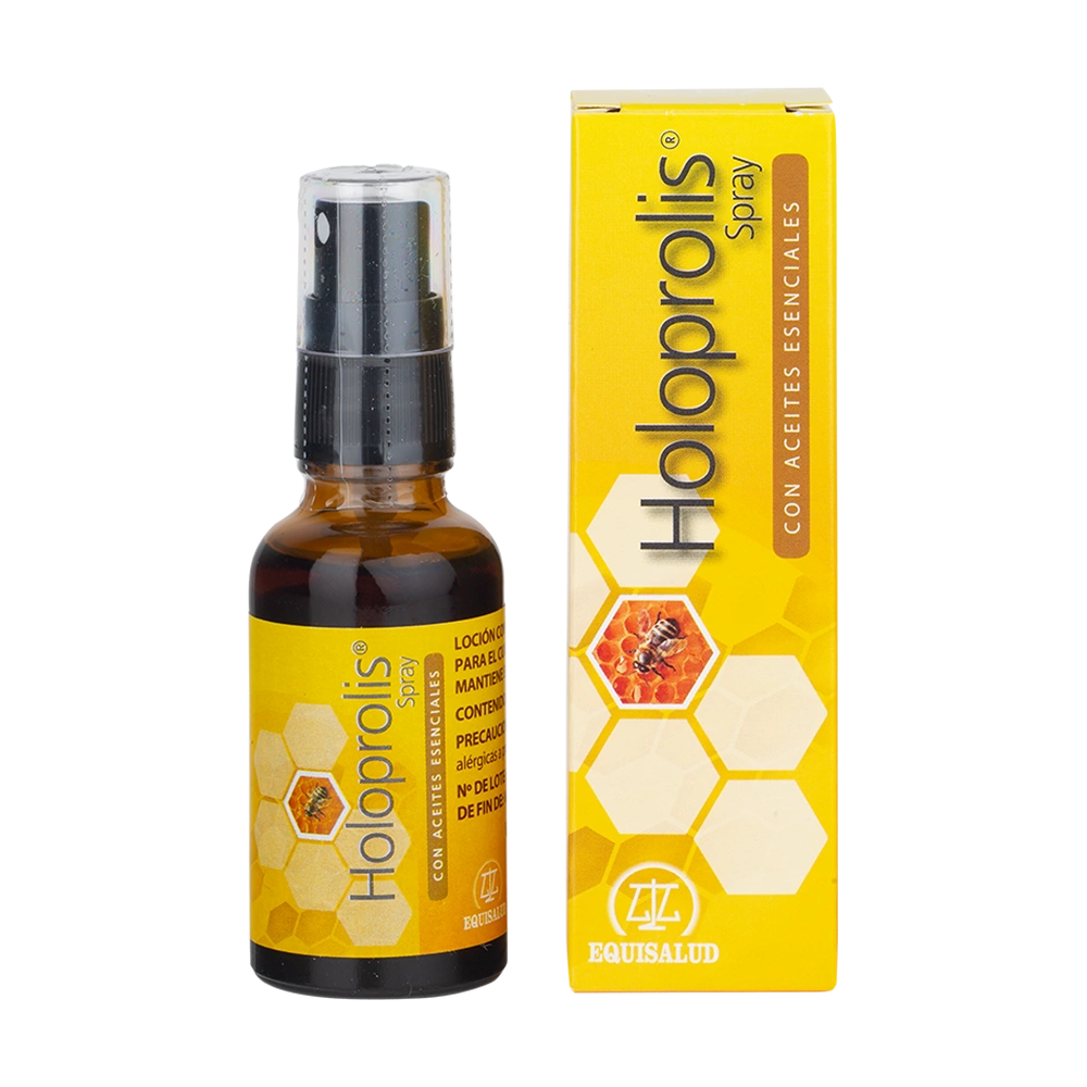 Holoprolis spray envase de cristal de 31 mililitros de la línea Naturprolis, producto de Laboratorios Equisalud