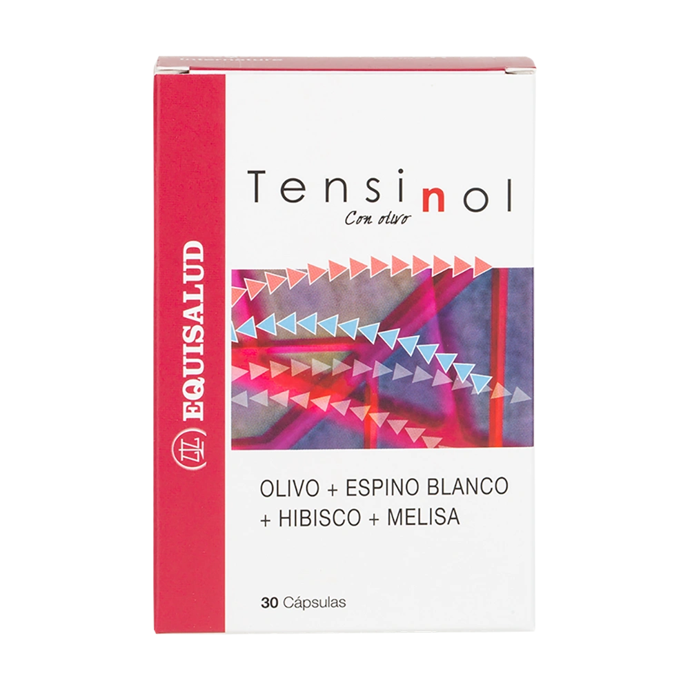 Tensinol caja de 30 cápsulas de la línea Internature, producto de Laboratorios Equisalud