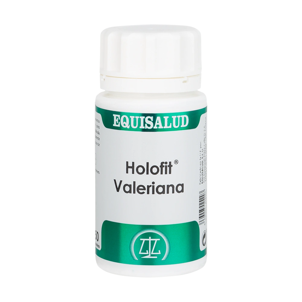 Holofit Valeriana bote de 50 cápsulas producto de Laboratorios Equisalud