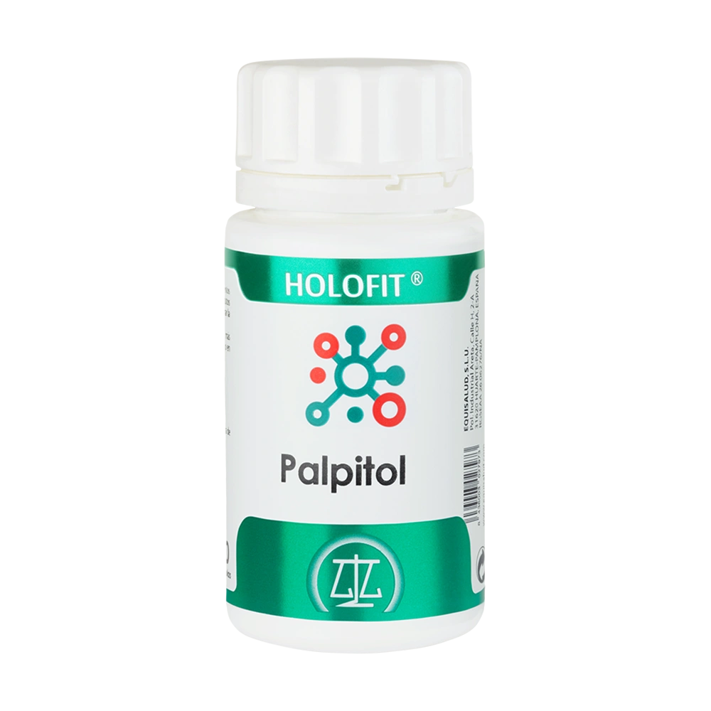 Holofit Palpitol bote de 50 cápsulas de la línea Holofit, producto de Laboratorios Equisalud