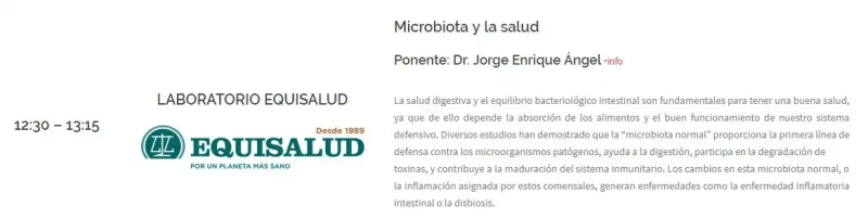 Ponencia Microbiota en EcoSalud