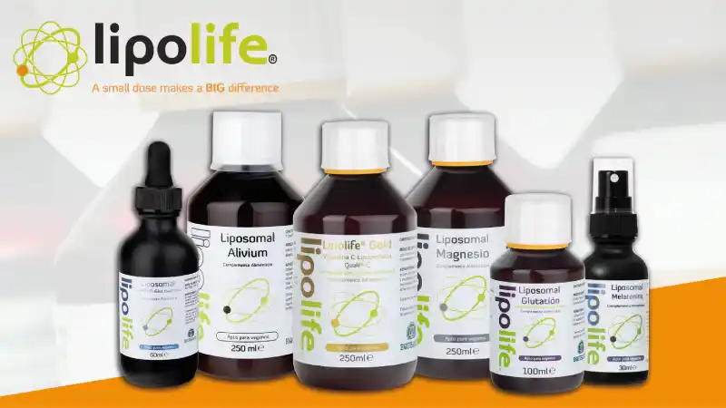 Línea Lipolife: complementos y vitaminas liposomadas de alta absorción y biodisponibilidad