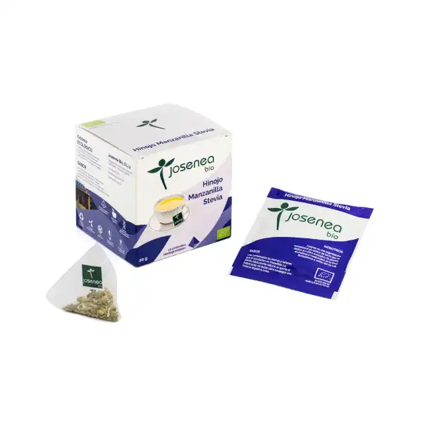 Biotradicion hinojo manzanilla stevia bio caja 10 pirámides