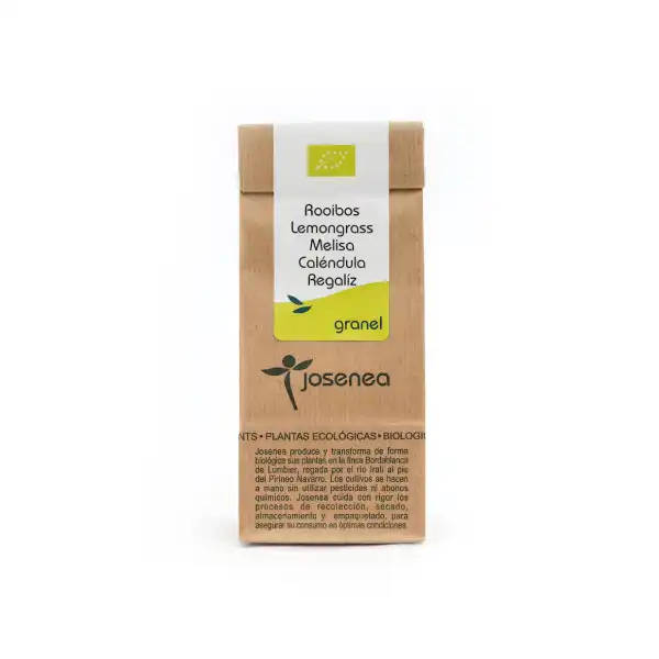 Biotradicion rooibos lemongrass melisa caléndula regaliz bio kraft granel