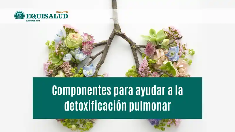 Componentes para ayudar a la detoxificación pulmonar