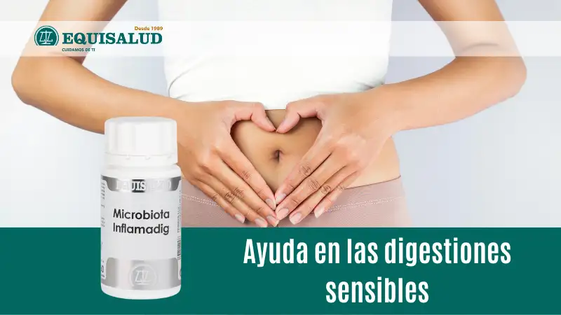 Microbiota Inflamadig, ayuda contra las digestiones sensibles