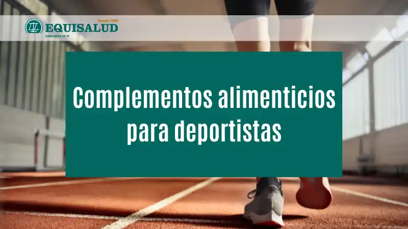 Complementos alimenticios para deportistas