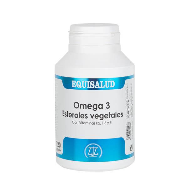 Omega 3 Esteroles Vegetales con vitaminas K2, D3 y E 120 cápsulas