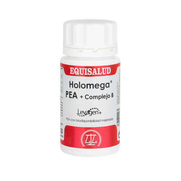 Holomega PEA + Complejo B 50 cápsulas