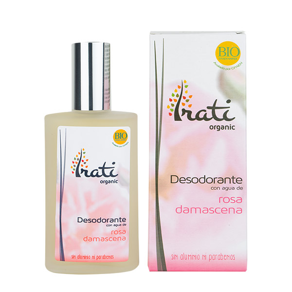 Desodorante Spray Rosa Damascena BIO 100 ml de Irati