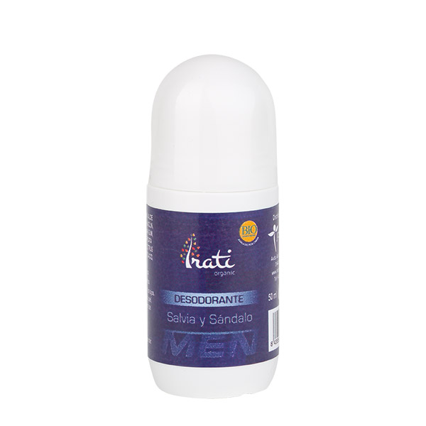Desodorante Roll-on Salvia y Sándalo BIO 50 ml de Irati