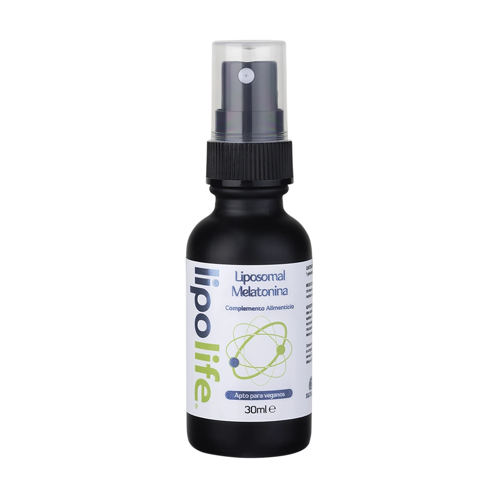 Lipolife Liposomal Melatonina espray de 30 mililitros de la línea Lipolife, producto de Laboratorios Equisalud