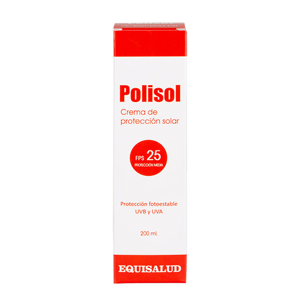 Polisol, uso externo. Crema solar