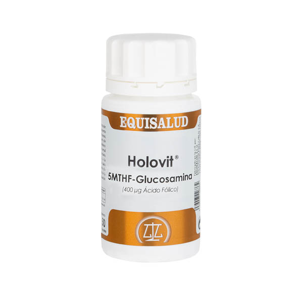 Holovit 5MTHF-Glucosamina 400 µg Ácido Fólico 50 cápsulas