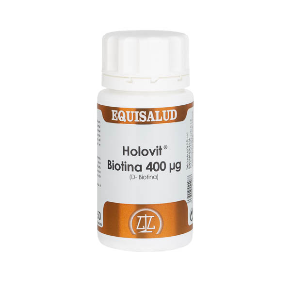 Holovit Biotina 400 µg (D-Biotina) 50 cápsulas