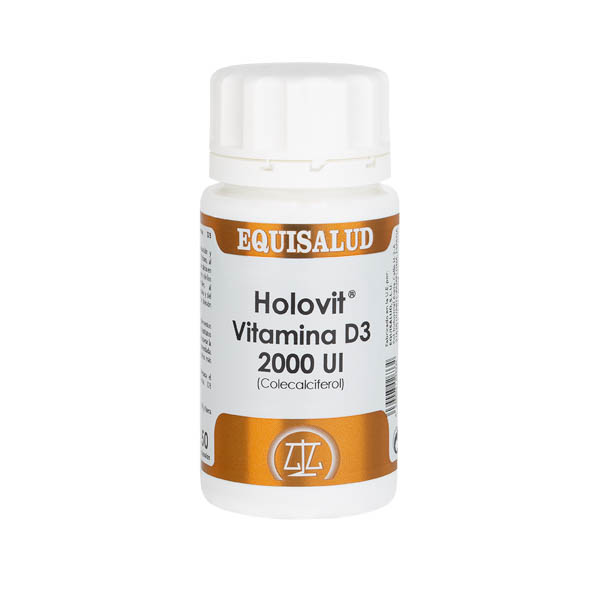 Holovit Vitamina D3 2.000 UI 50 cápsulas