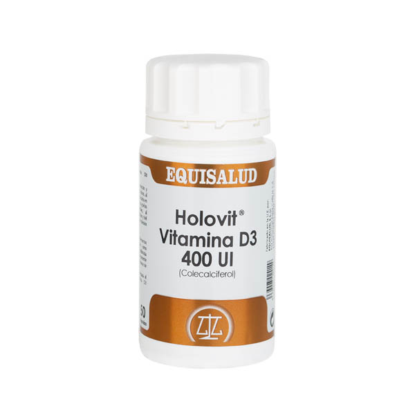 Holovit Vitamina D3 400 UI (Colecalciferol) 50 cápsulas