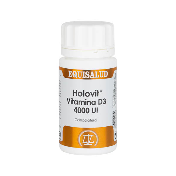 Holovit Vitamina D3 4000 UI 50 perlas
