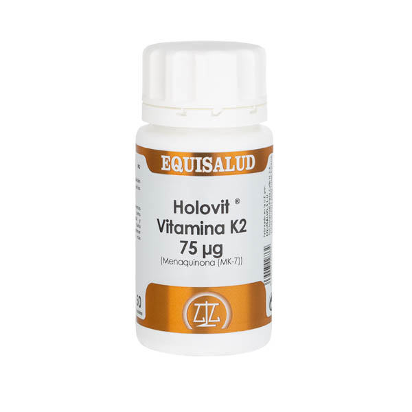 Holovit Vitamina K2 75 µg (Menaquinona (MK-7)) 50 cápsulas