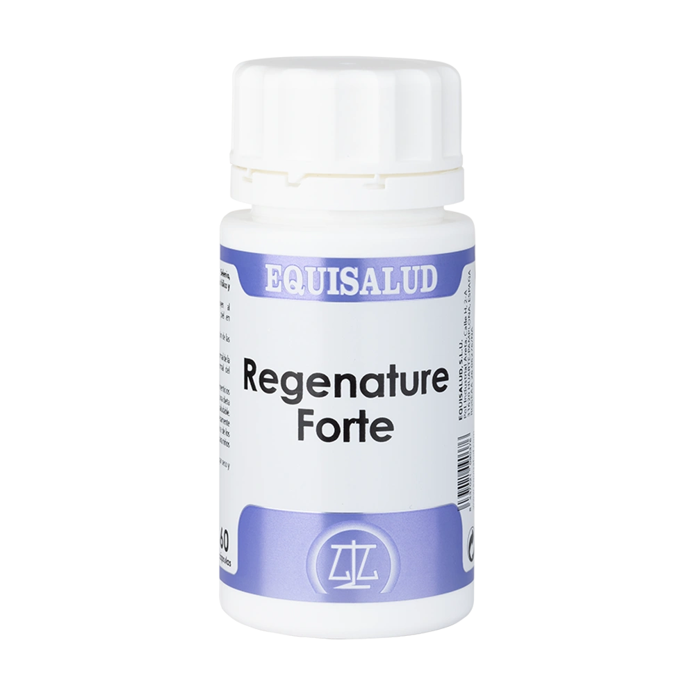 Regnature Forte bote de 60 cápsulas de la línea Internature, producto de Laboratorios Equisalud