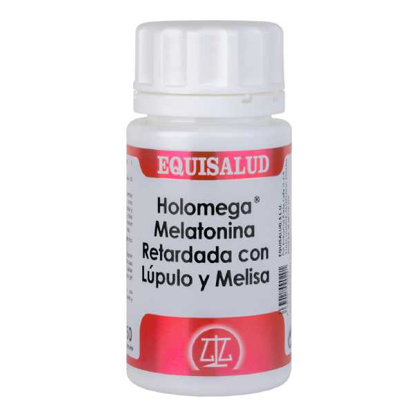 Holomega melatonina retardada con lúpulo y melisa