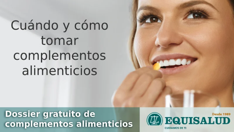 Cuándo y cómo tomar complementos alimenticios