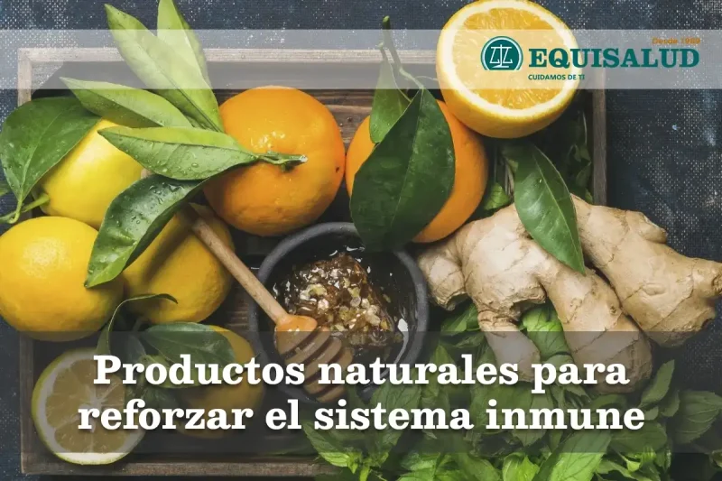 Productos naturales para reforzar el sistema inmune