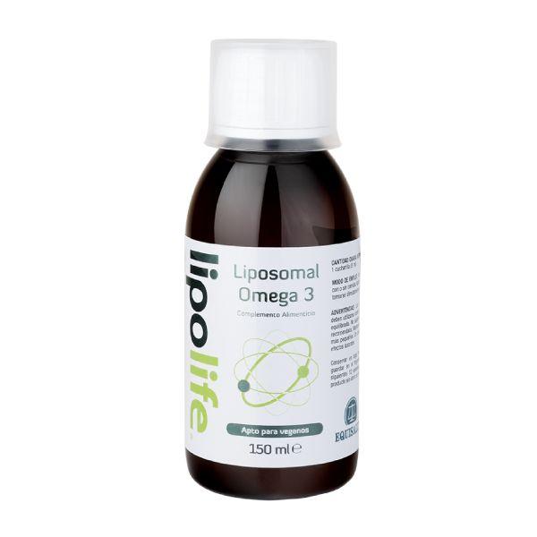 Lipolife Liposomal Omega 3 150 ml. Apto para veganos.