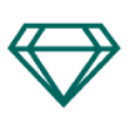Icono diamante, la mejor materia prima