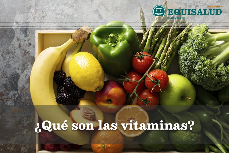 ¿Qué son las vitaminas?