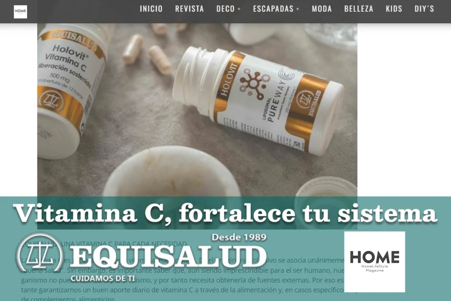 Equisalud en Homelifestyle - vitamina C