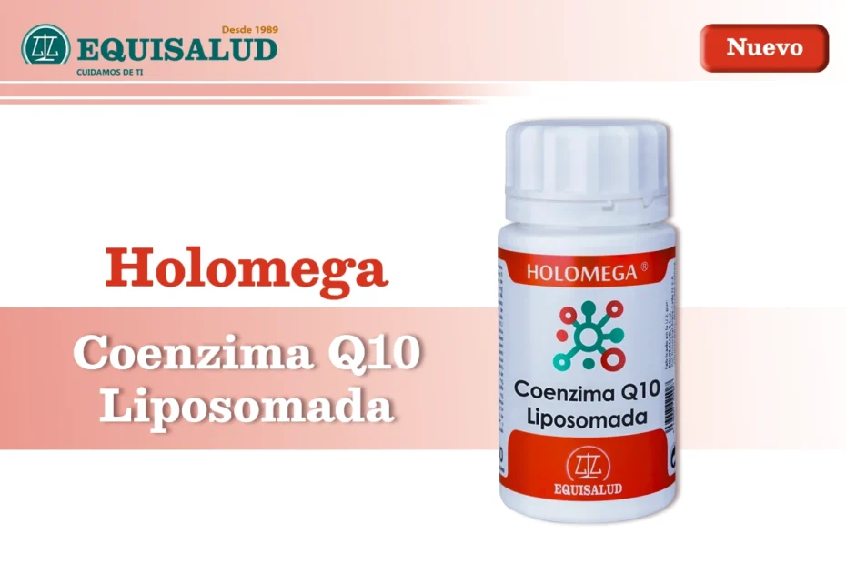 Nuevo Holomega Coenzima Q10 Liposomado