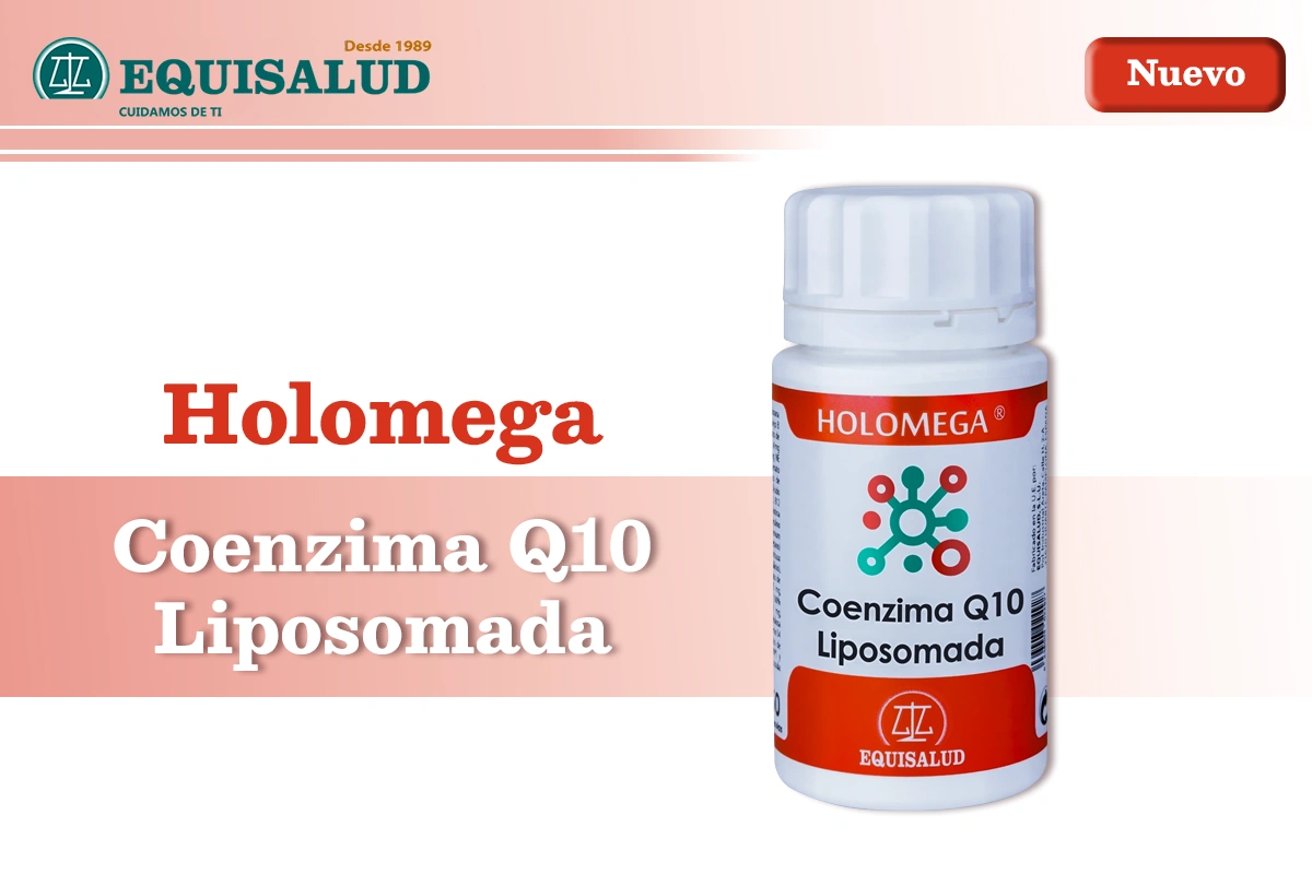 Nuevo Holomega Coenzima Q10 Liposomado