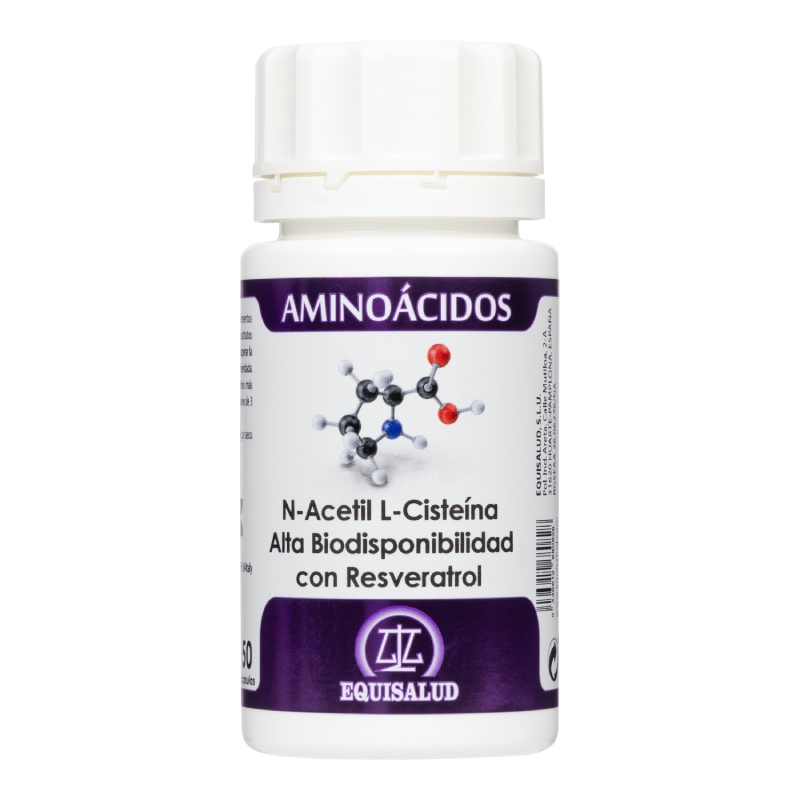 N-Acetil L-Cisteína Alta Biodisponibilidad con Resveratrol
